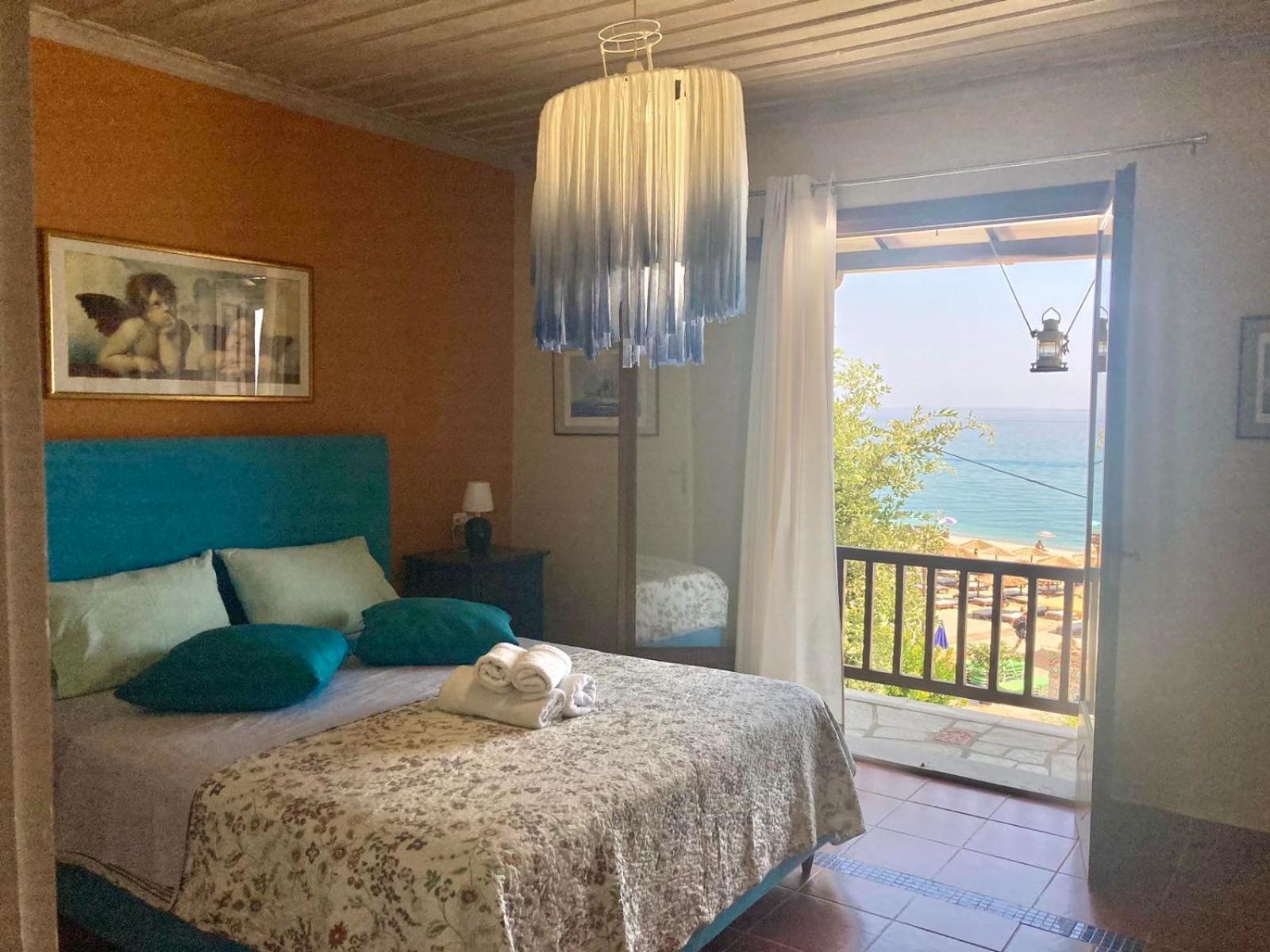 Papa Nero Beach House Agios Ioannis  Luaran gambar