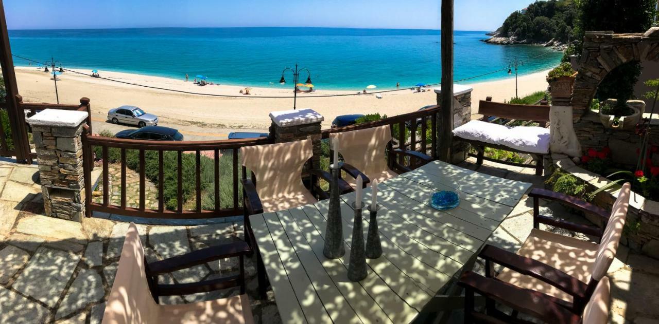Papa Nero Beach House Agios Ioannis  Luaran gambar