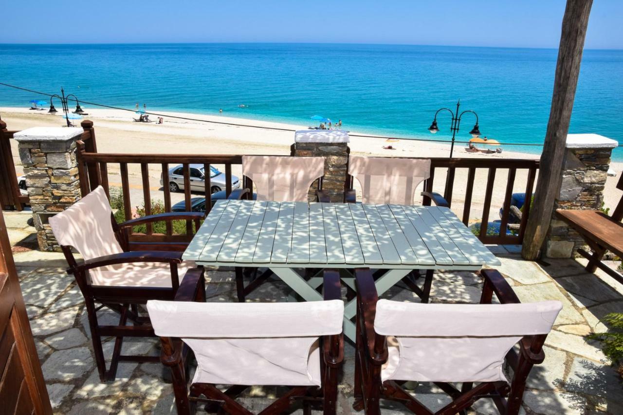 Papa Nero Beach House Agios Ioannis  Luaran gambar